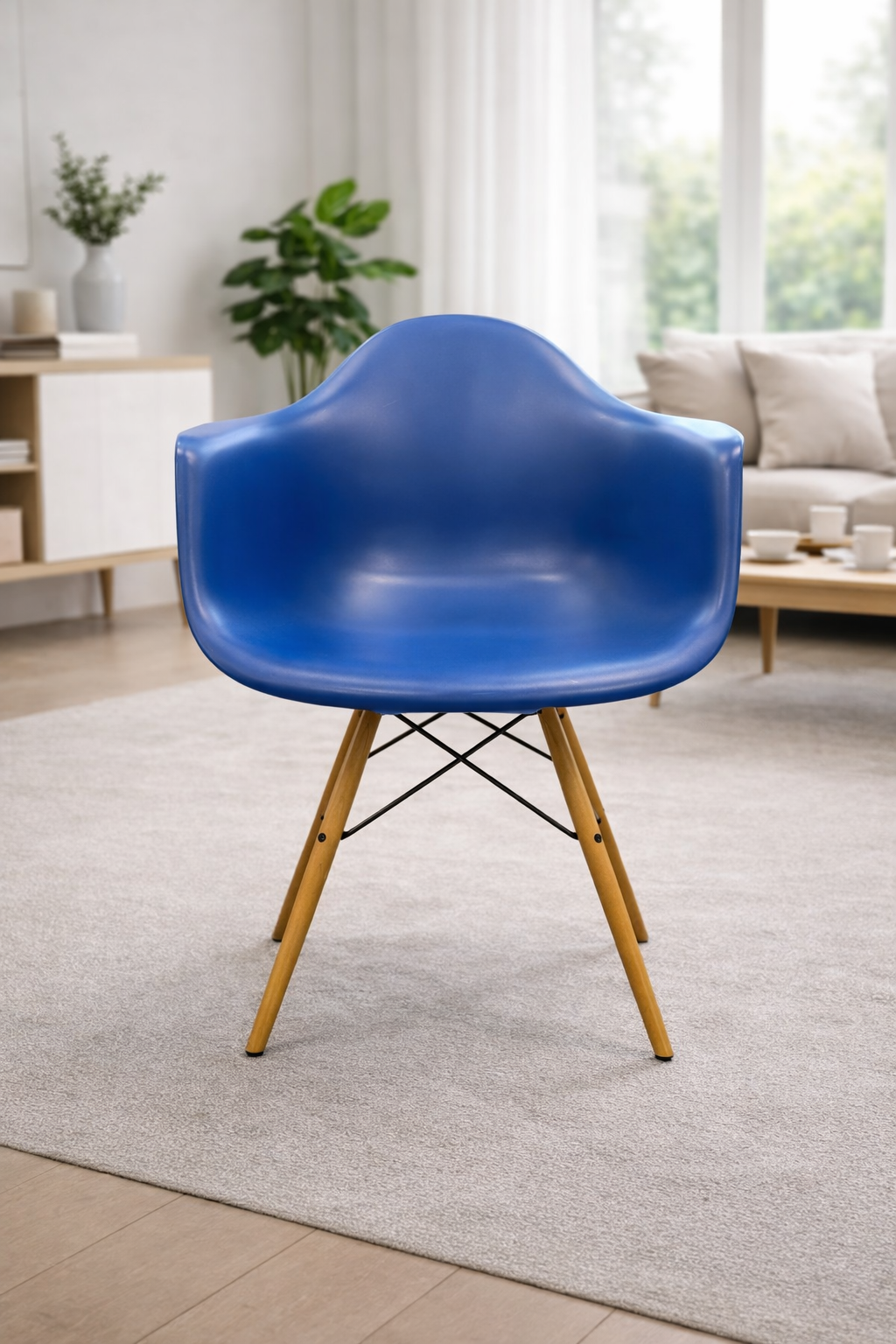 Vitra Eames RE DAW chair in Blue