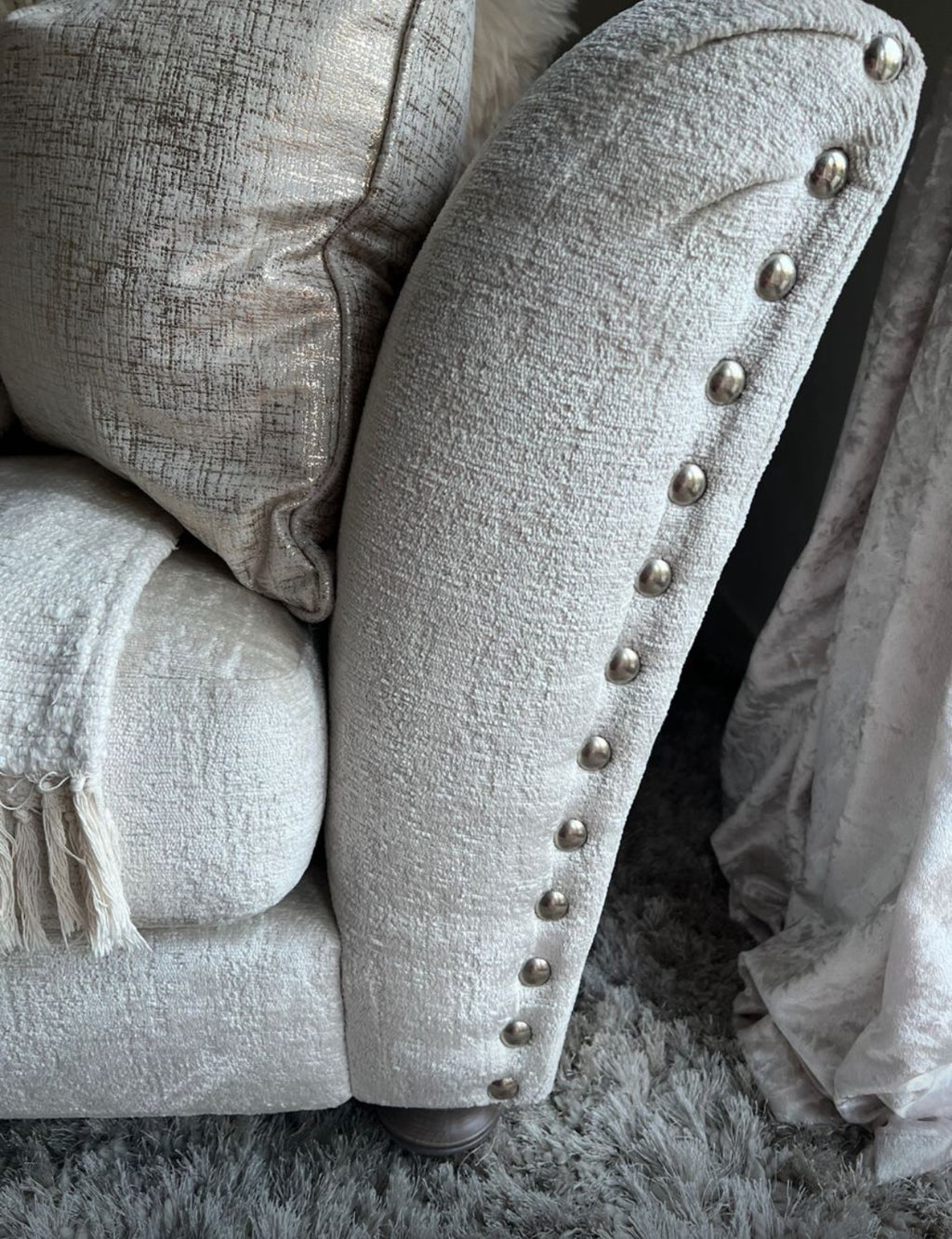 DFS Lawrie formal back 4 seater Sofa