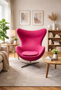 Arne Jacobson inspired Egg chair in Pink (Used)