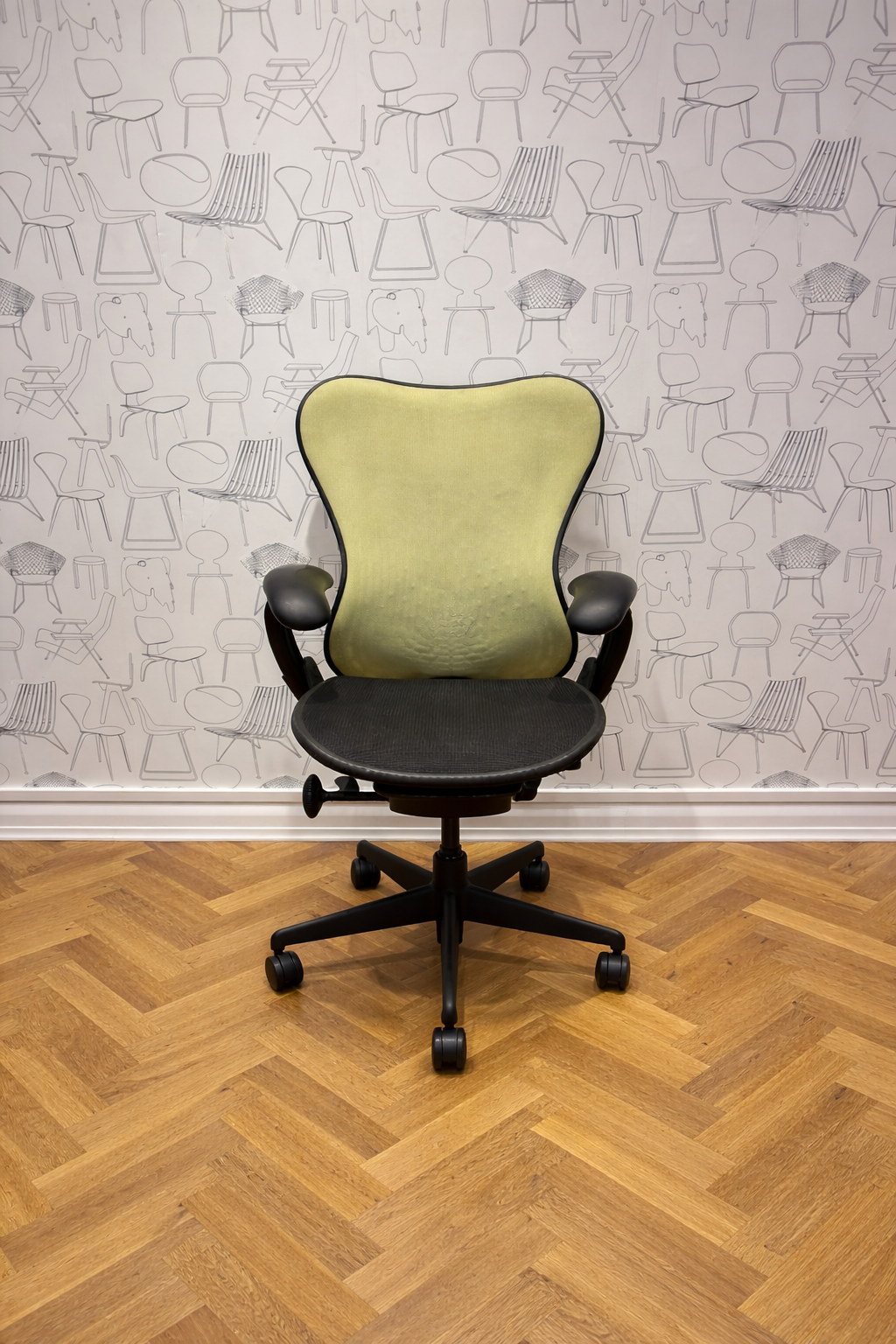 Herman Miller Mirra 1 Butterfly in Black & Yellow (Refurbished)