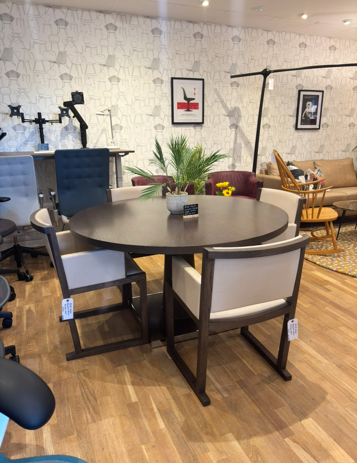 B&B Italia Maxalto Musa Dining Chair