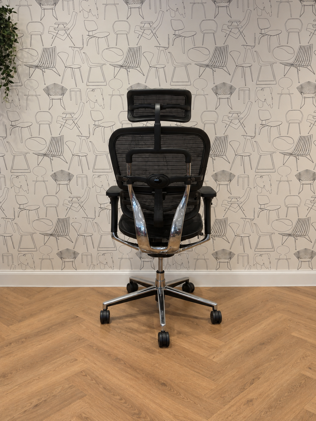 Ergohuman Elite Mesh Office Chair With Headrest