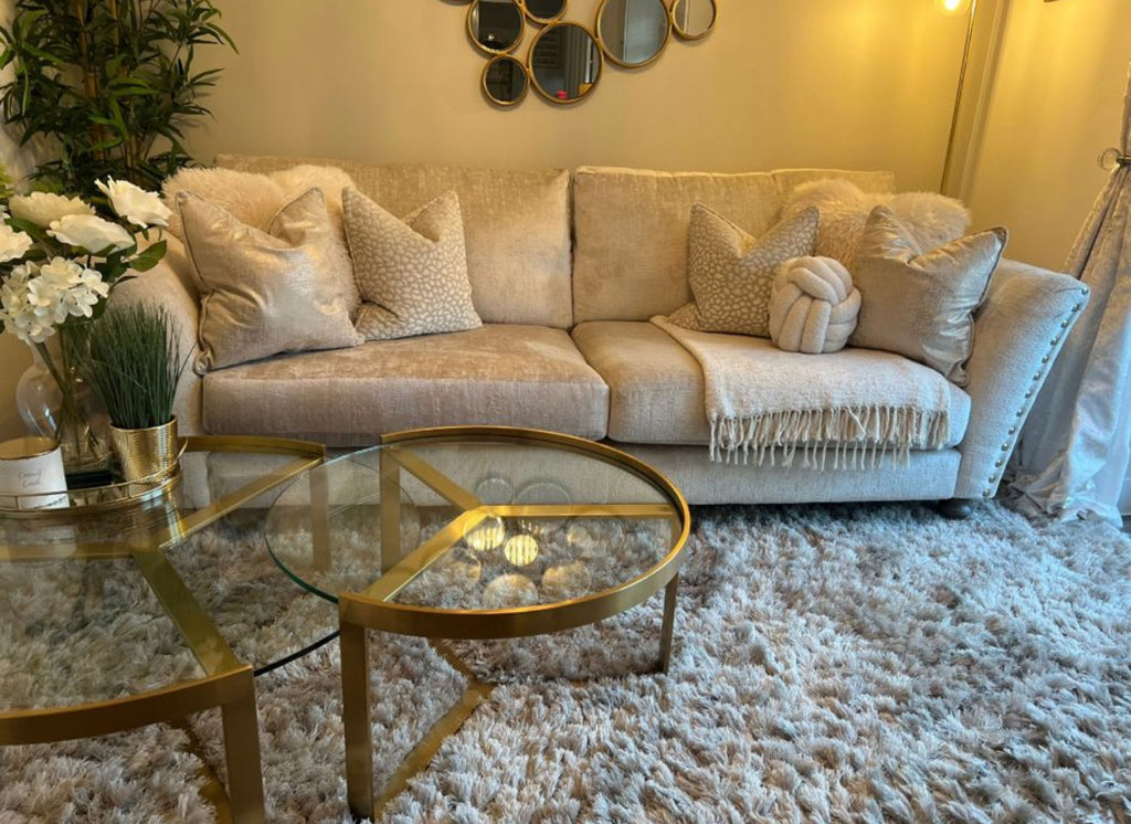 DFS Lawrie formal back 4 seater Sofa