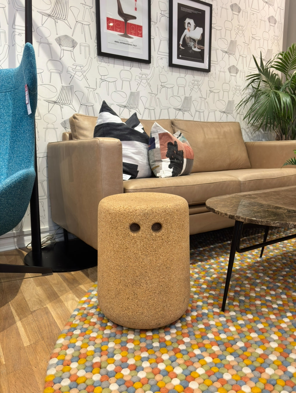 Bob Modus recycled Cork Stool