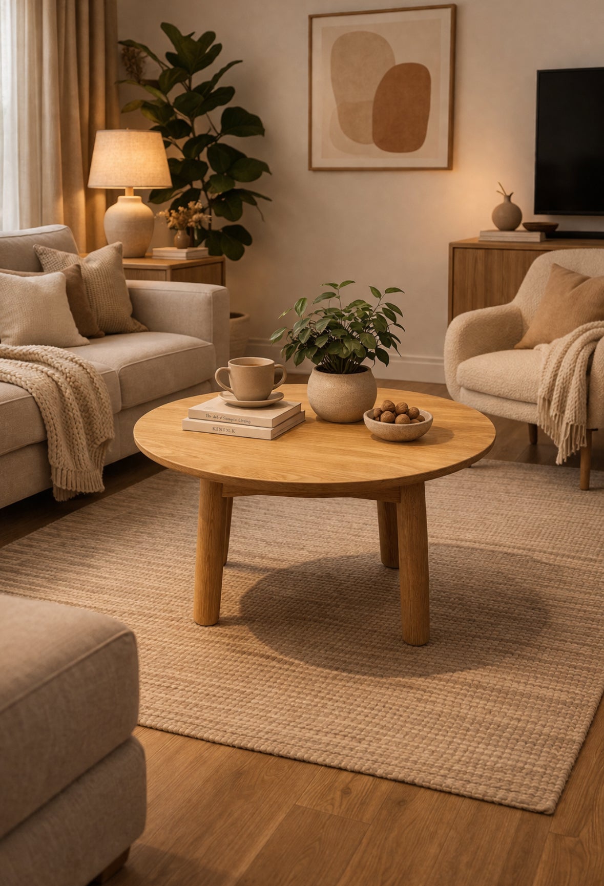 Oak Coffee Table