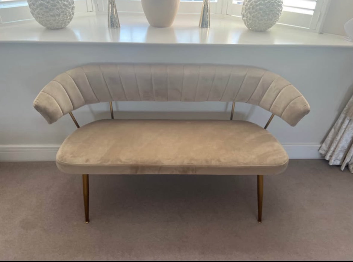 Kendall Mink Bench