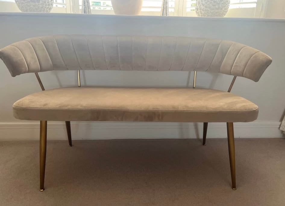Kendall Mink Bench