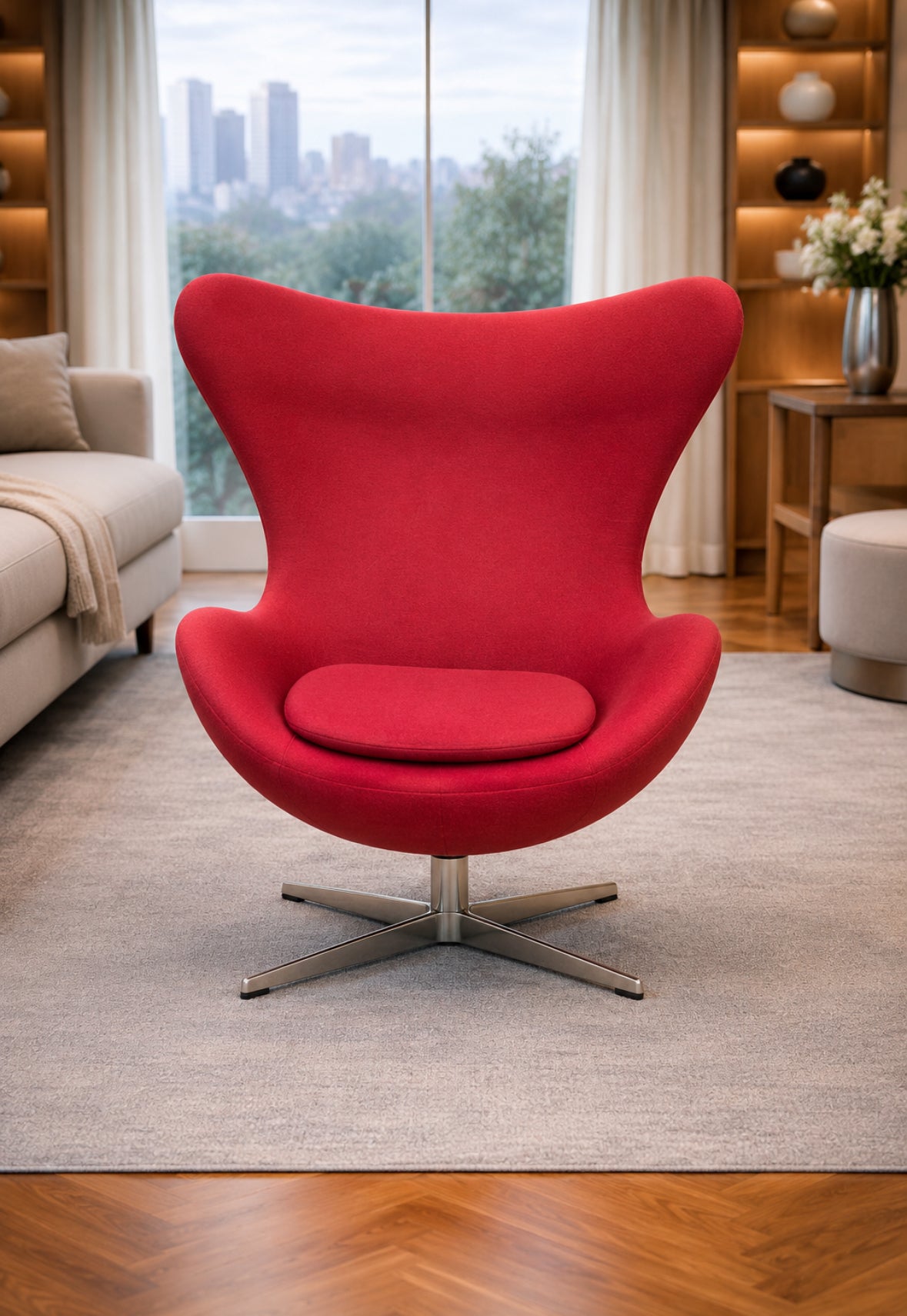 Arne Jacobson Inspired Egg Chair