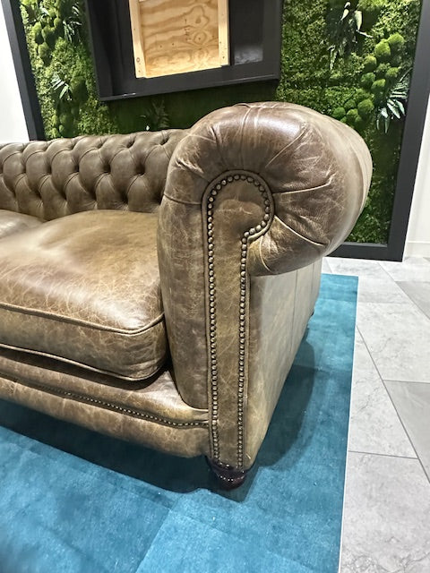 Chesterfields Sofa in Chocolate