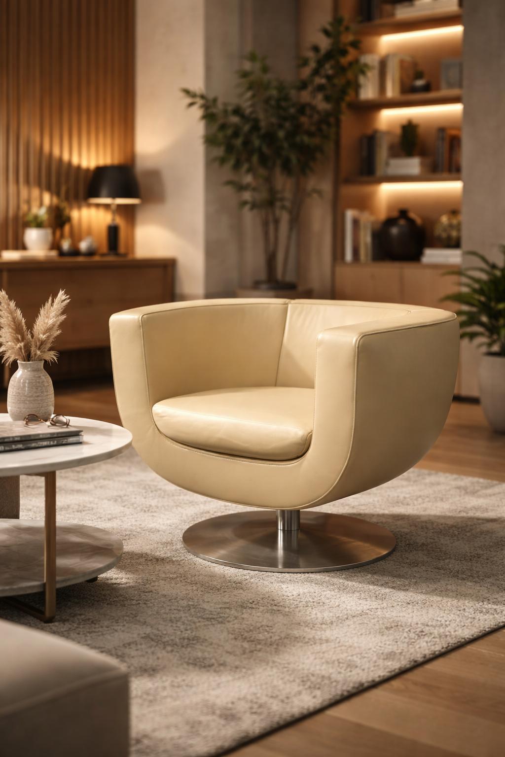B&B Italia Tulip Swivel Chair