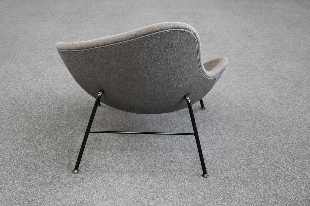 +Halle K2 Lounge Chair in Grey by Busk and Hertzog (Used)