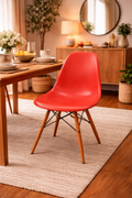 Vitra Eames RE DSW Dining Chair in Red (Used)