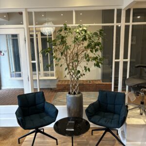 B&B Italia 15' swivel husk chair