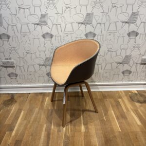 Hay about a chair