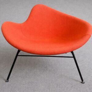 +Halle K2 Lounge Chair Designed By Busk + Hertzog In Orange